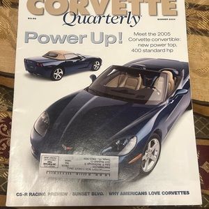 🔥2004 CORVETTE QUARTERLY MAGAZINE RARE POWER UP EDITION